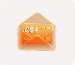 C$4 Gift Card
