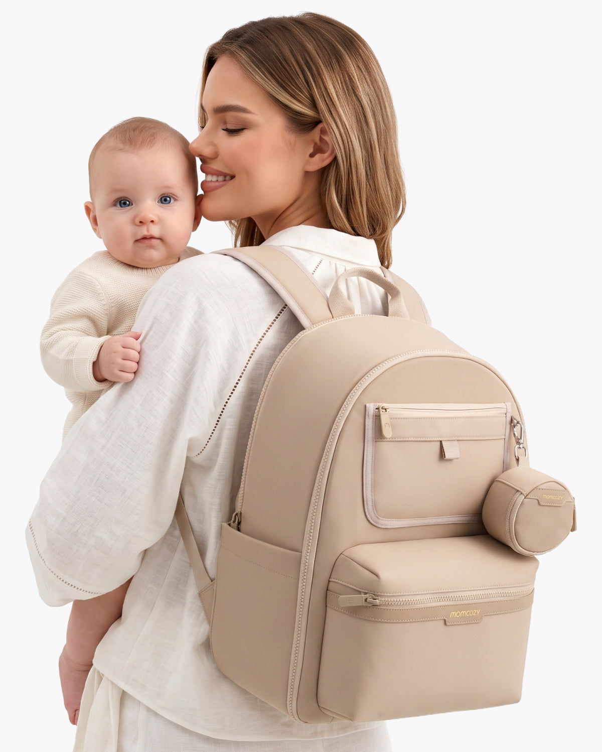 Sac à langer urbain Momcozy – modèle à dos