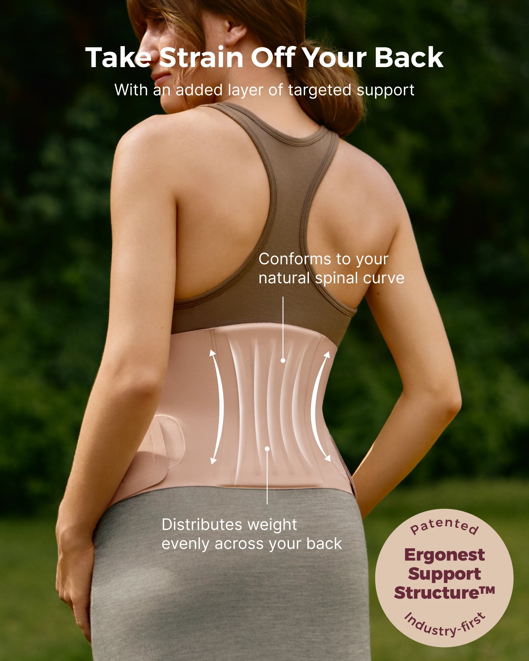 Pack Confort Grossesse : Ceinture de maintien Ergonest et soutien-gorge d’allaitement ultra doux sans coutures YN21