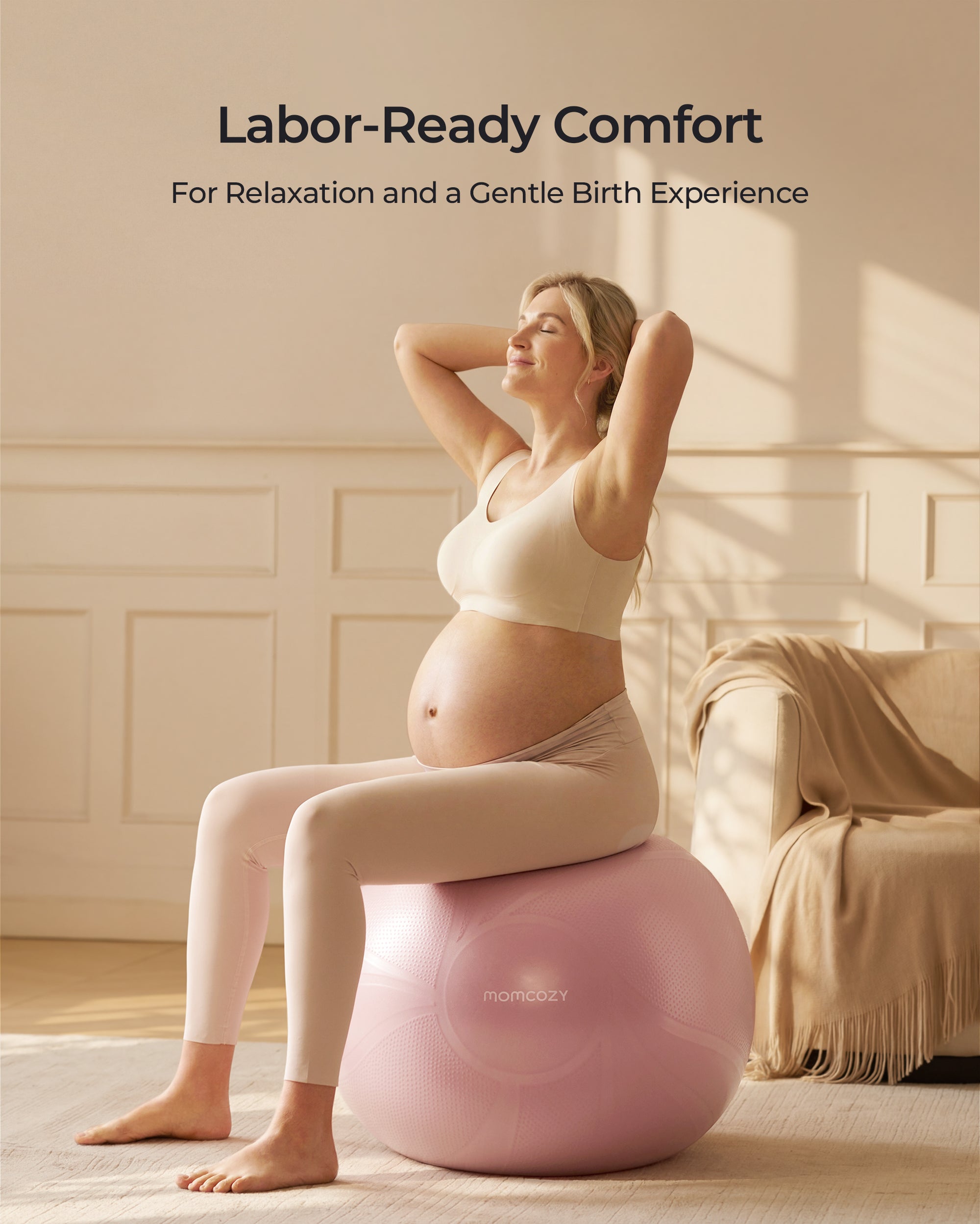 Pregnancy Ball + Pregnancy Shapewear Shorts