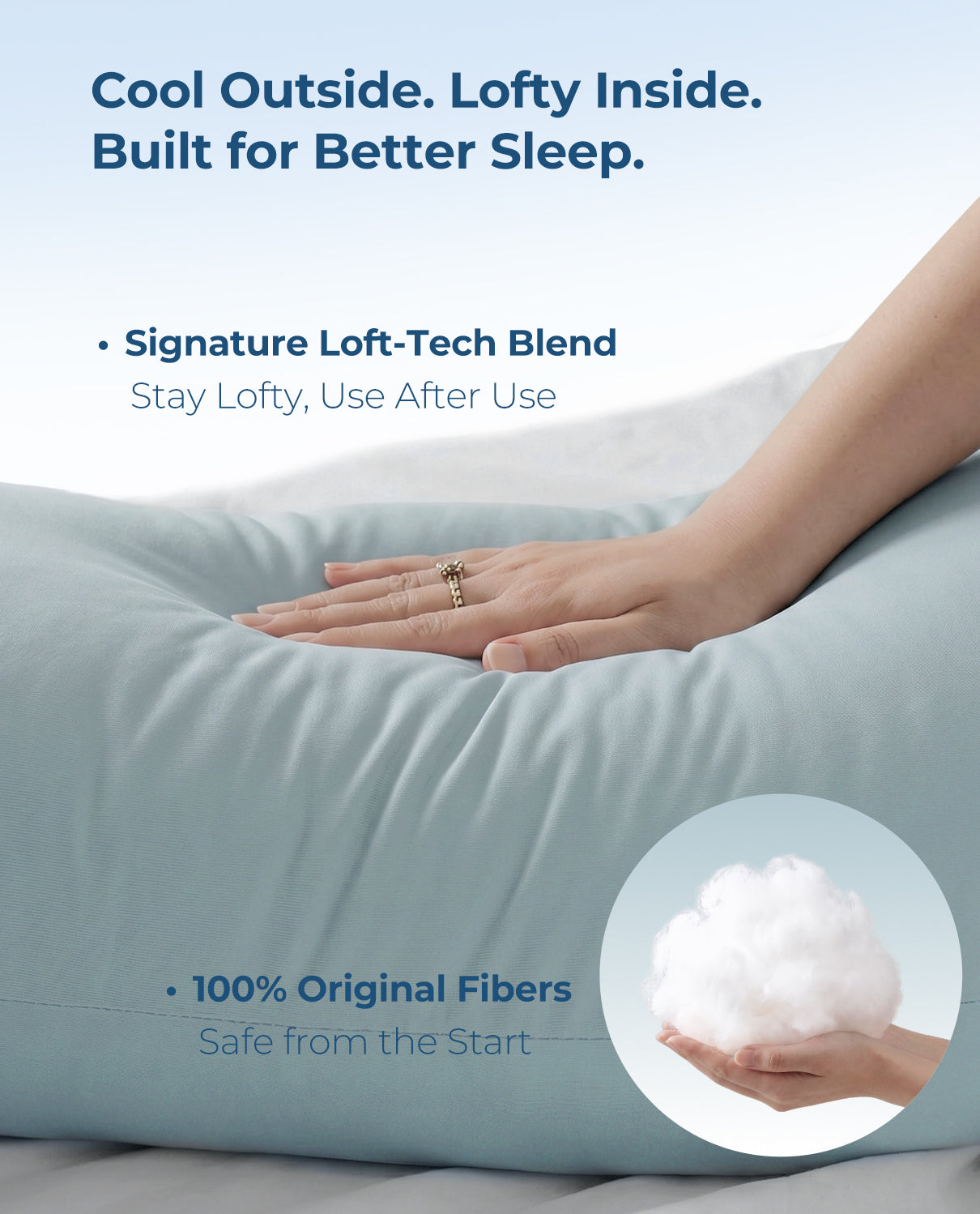 J Shaped Maternity Body Pillow