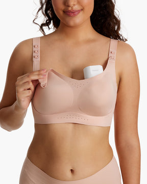 CozyFitClasp Wearable Breast Pumping Bra-HF006