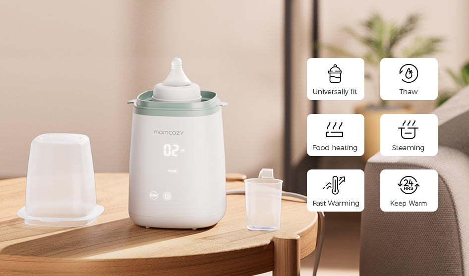 Momcozy on Instagram: Do you know that Momcozy has this portable bottle  warmer that allows you to heat up the milk while on the move? 😍 Keep your  baby's milk at the
