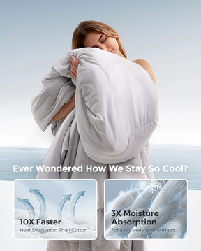 Silky-Soft Cooling Blanket