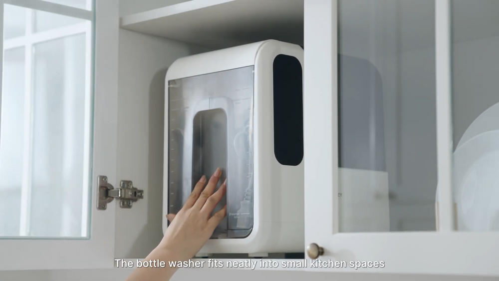 Step-by-Step Guide: How to Use Momcozy DeepClean Baby Bottle Washer D8