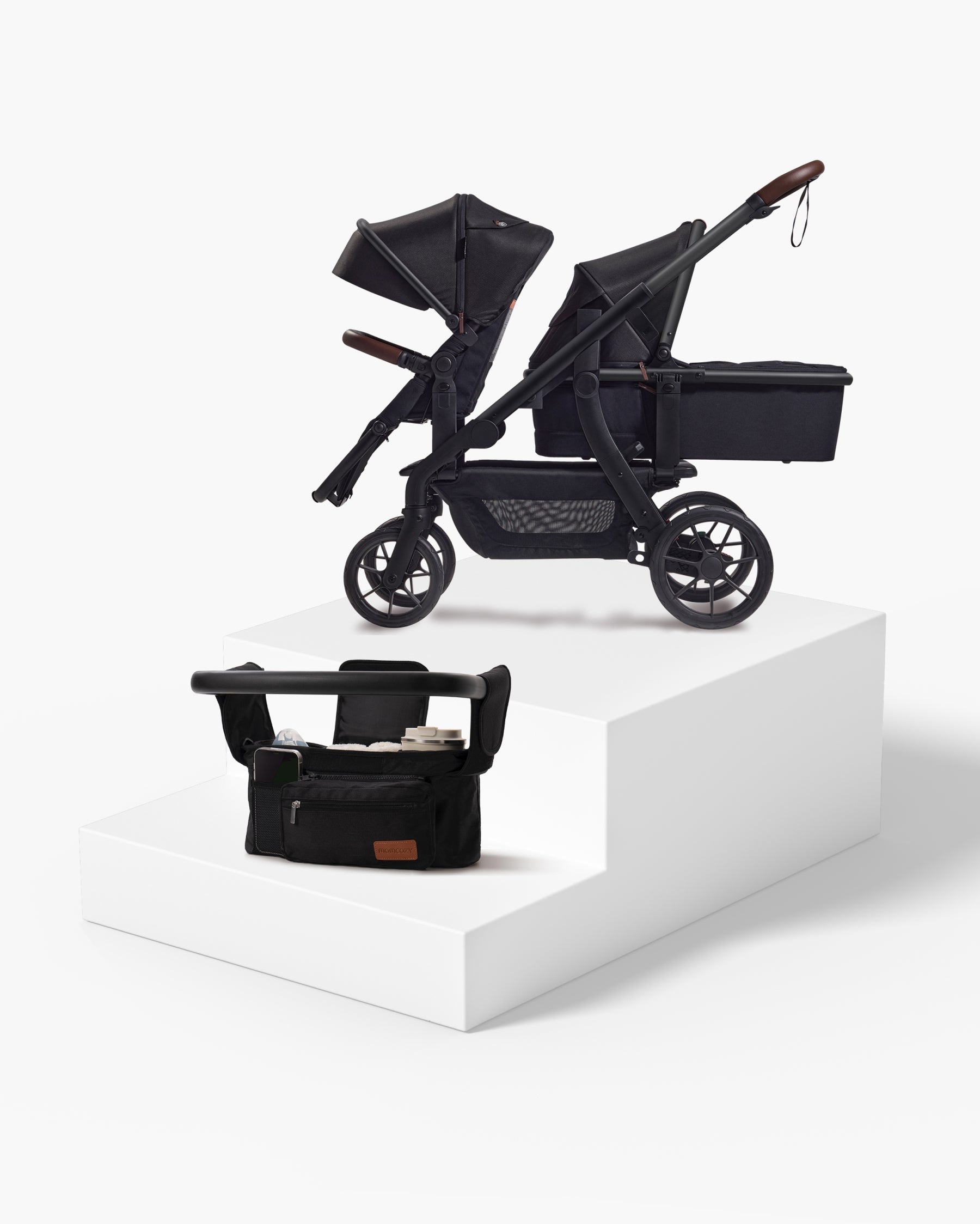 Momcozy Outing Bundle | ChangeGo Stroller & Stroller Organizer