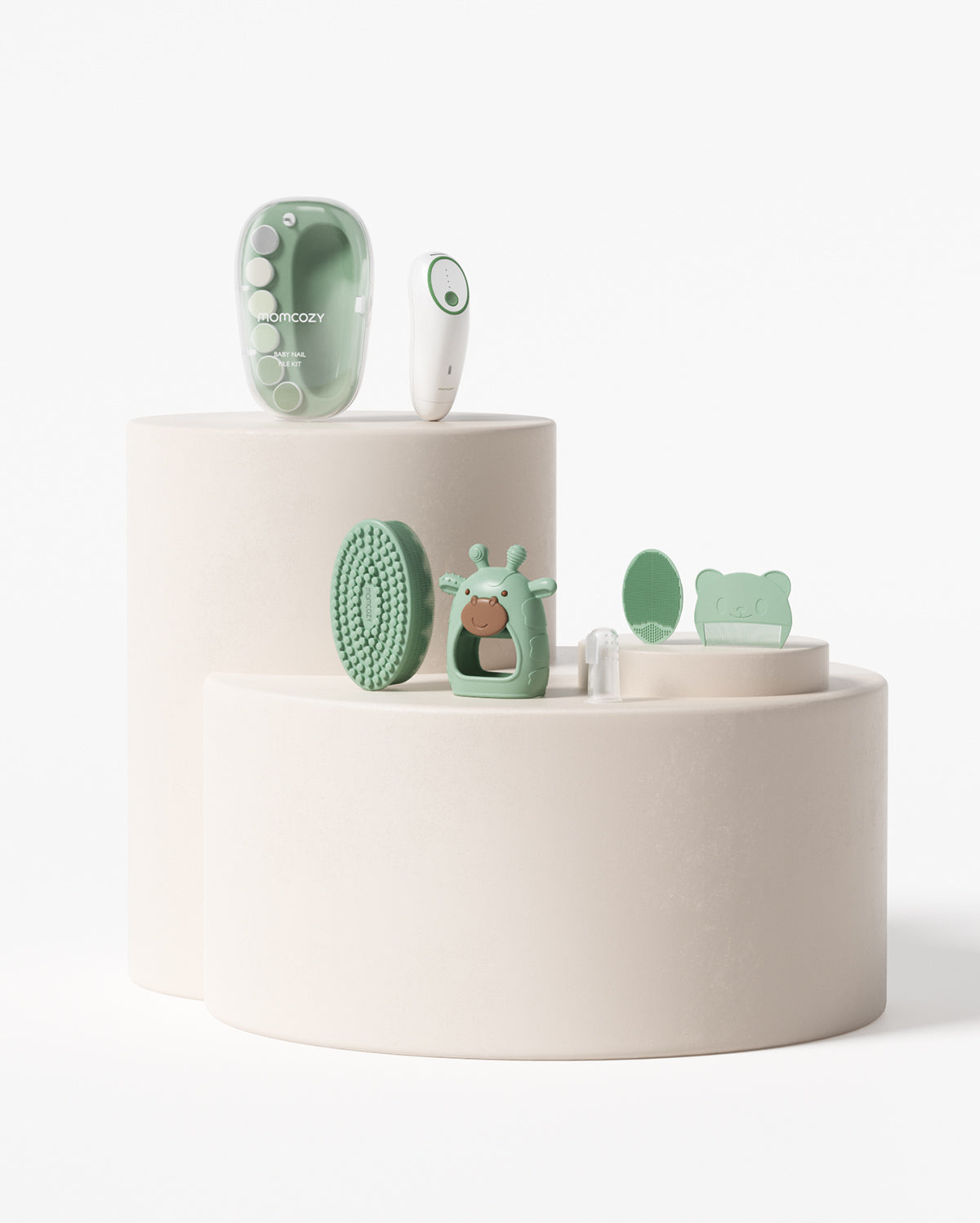 Set ingrijire bebe Momcozy All-in-1 glow  6 piese continut set