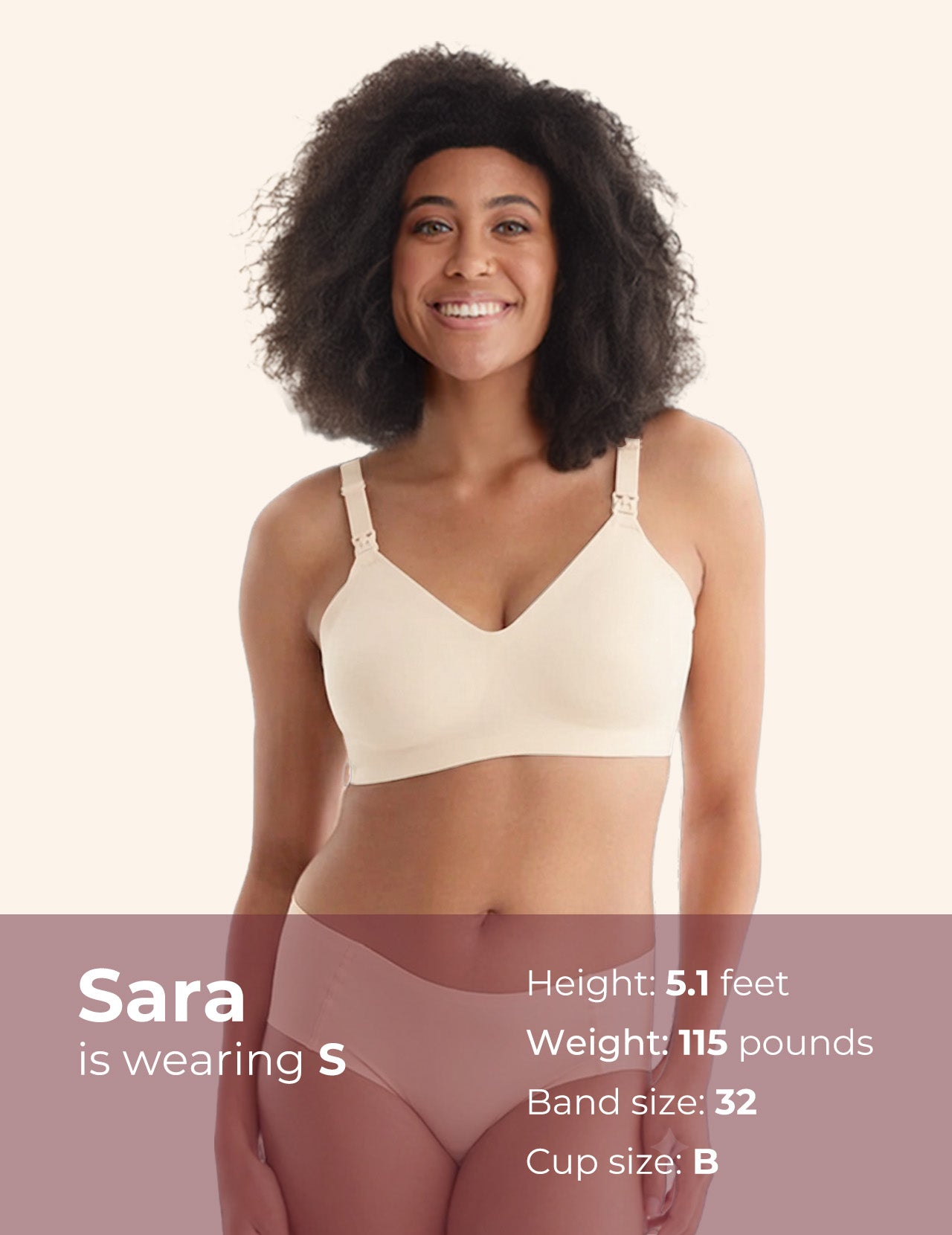 Soutien-gorge d’allaitement ultra doux sans coutures – YN21
