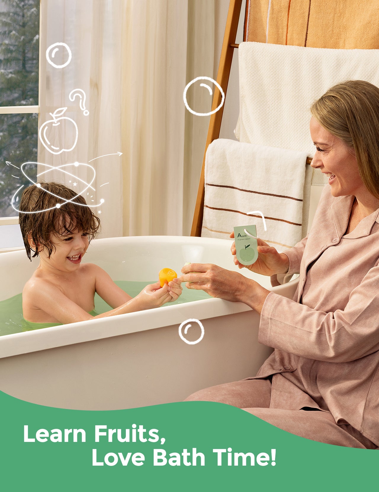 Fruit Paradise Bath Bombs Gift Set (14 Pcs) - Momcozy