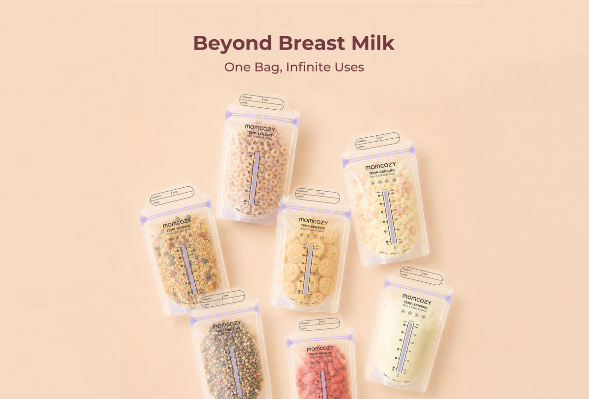 【Upgraded】Momcozy Breastmilk Storage Bags