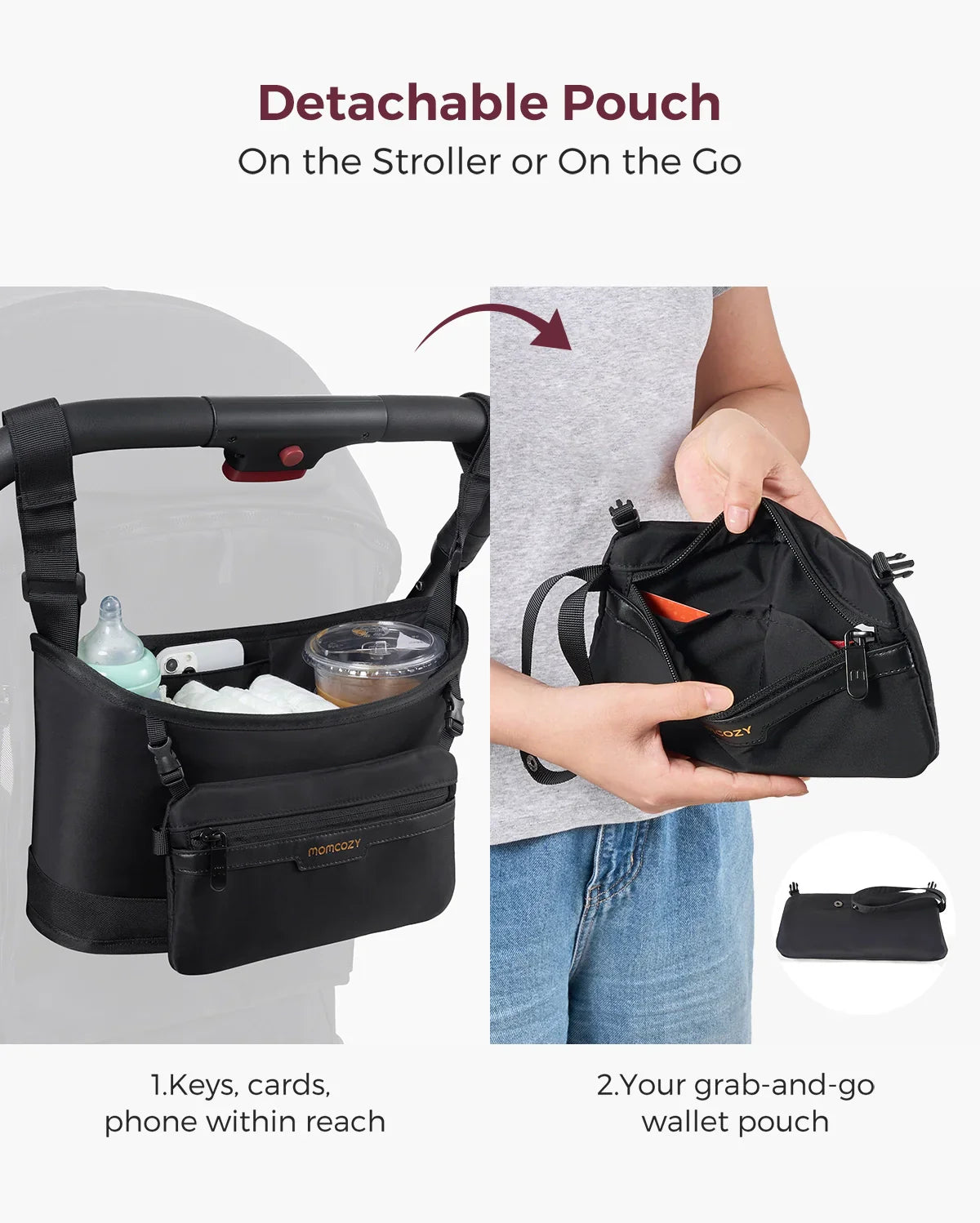skip hop stroller organizer uppababy Momcozy Universal Stroller Organizer