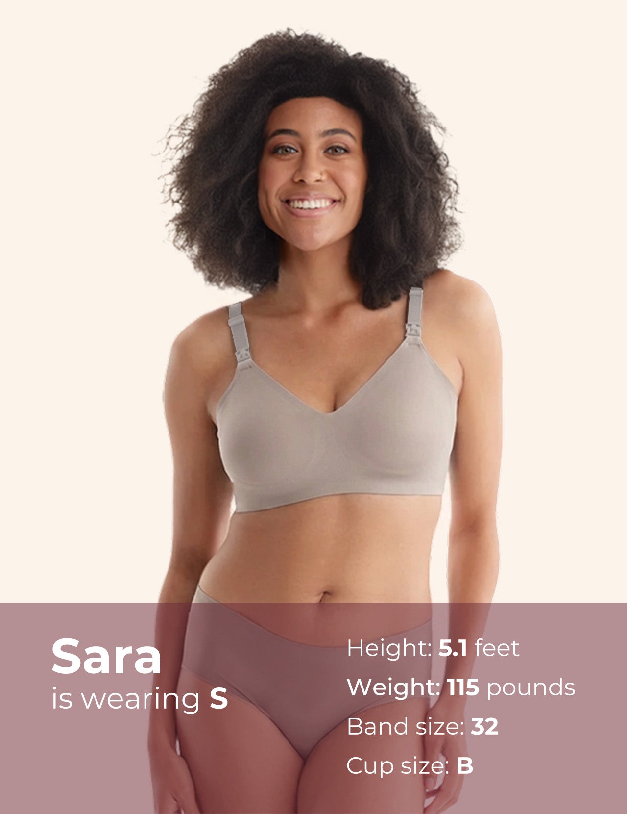 Ultra Soft Seamless Nursing Bra YN21