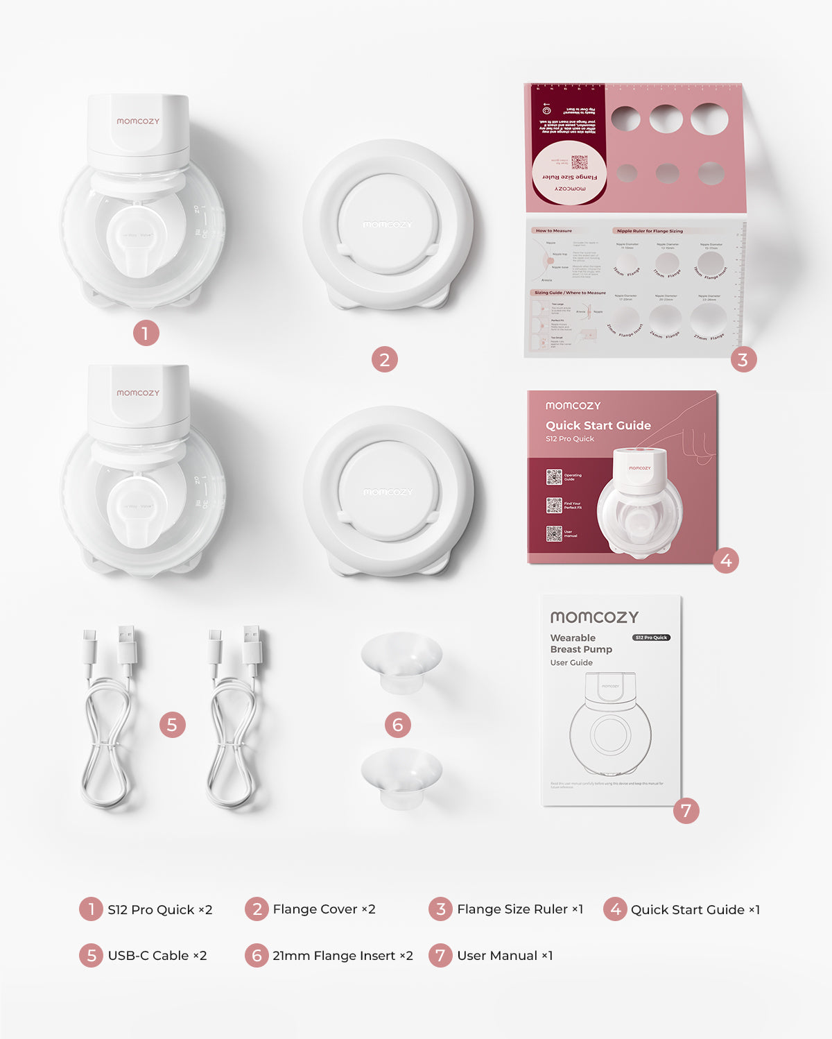 Momcozy S12 Pro Quick Wearable Breast Pump | Easy Setup & Gentle Care Momcozy S12 Pro Quick Wearable Breast Pump | Easy Setup & Gentle Care