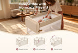 Momcozy Changing Table for Playard - Padded Diaper Station, Beige