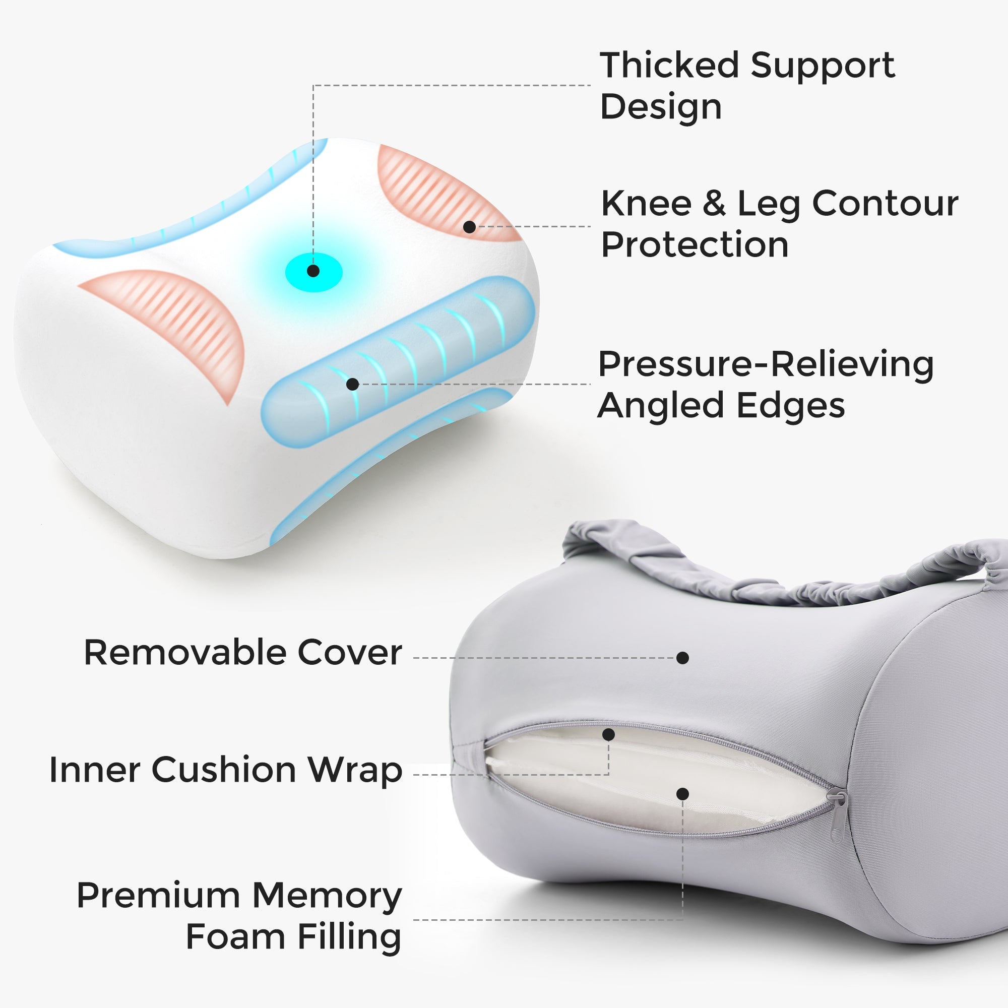 Momcozy Kühlende Komfort-Knie-Kissen