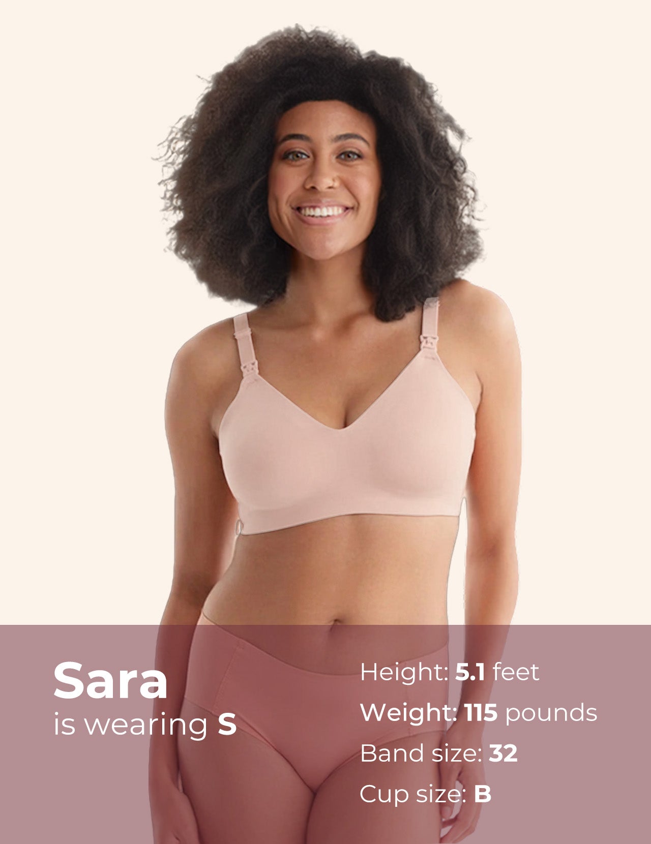 Soutien-gorge d’allaitement ultra doux sans coutures – YN21