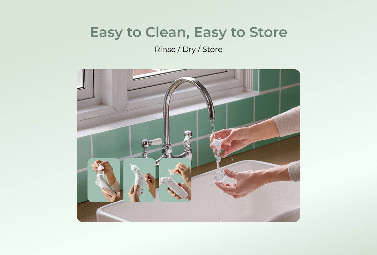 Momcozy BreezyClear™ 2-in-1 Spray & Suction Electric Nasal Aspirator