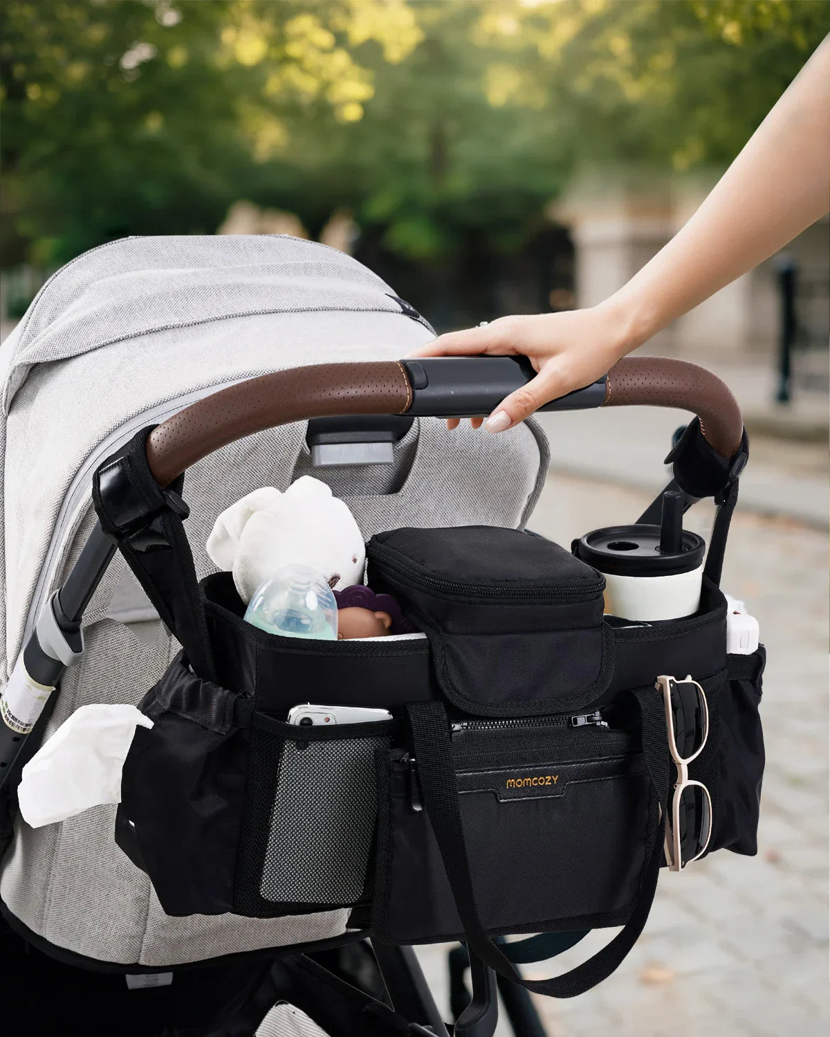 maxi cosi stroller organizer Momcozy Extra Large Stroller Organizer