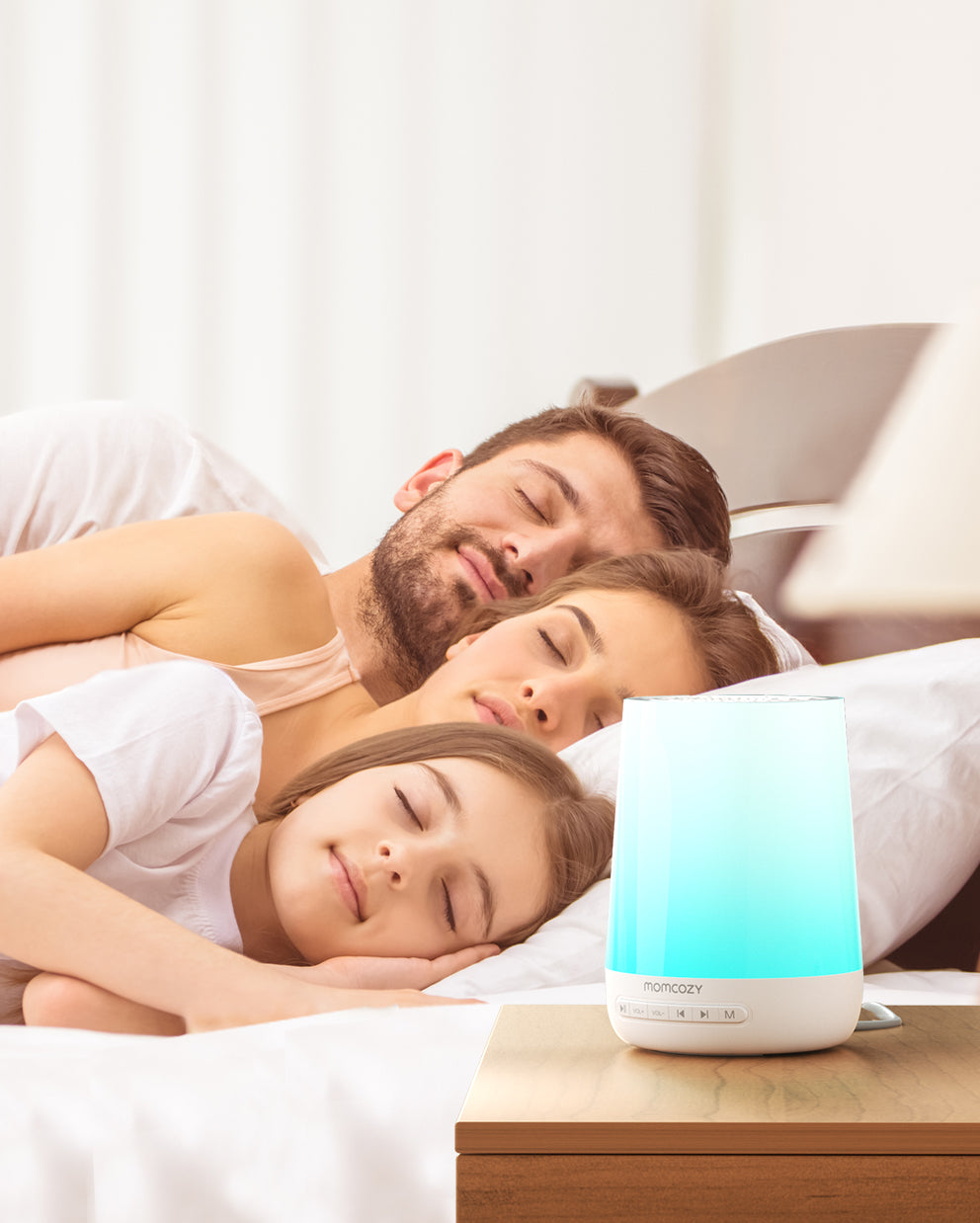 Remote Make Baby Momcozy Baby Sound Machine: App Remote Control & Night Light