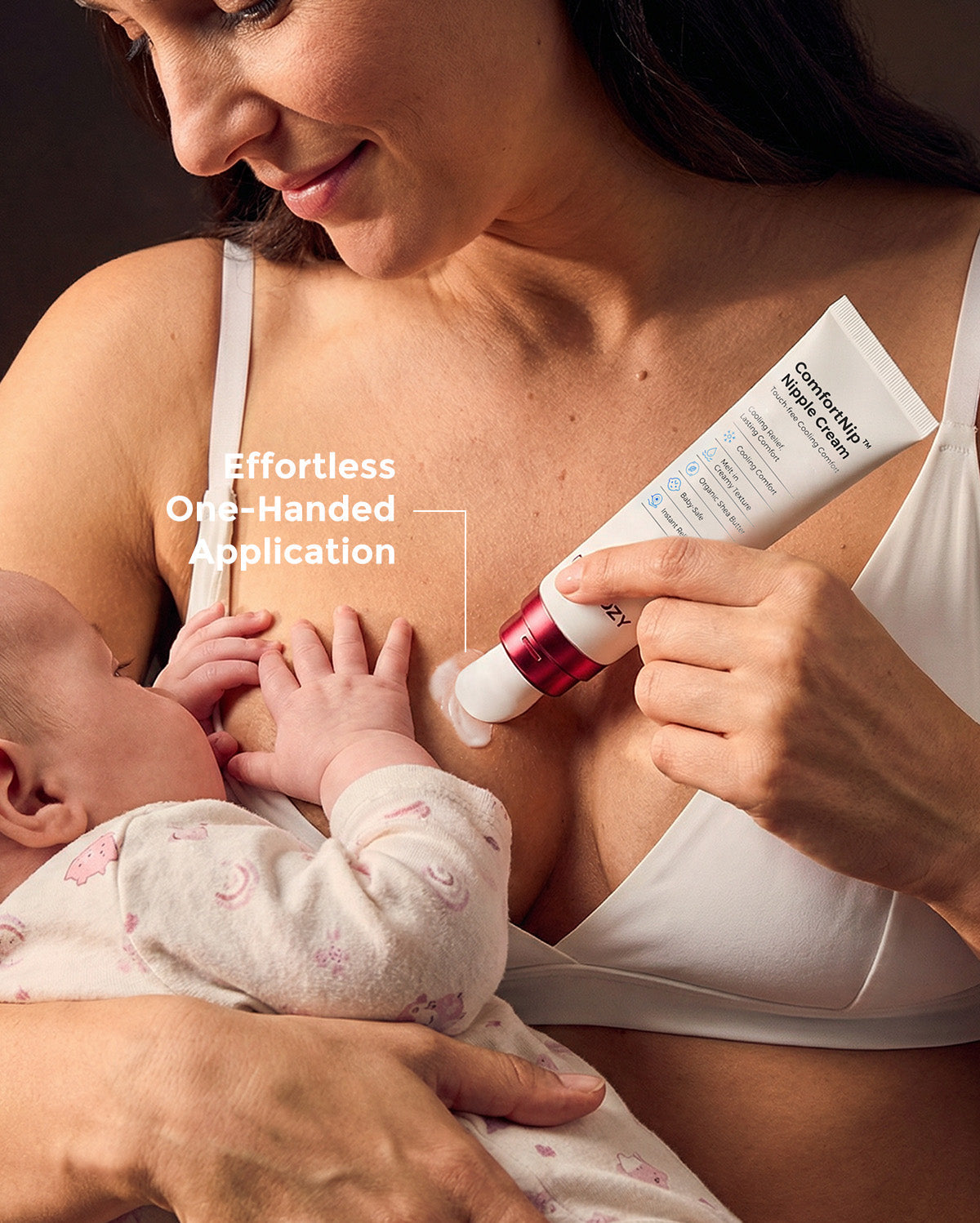 Momcozy ComfortNip™ Cooling Nipple Cream | Touch-Free Relief