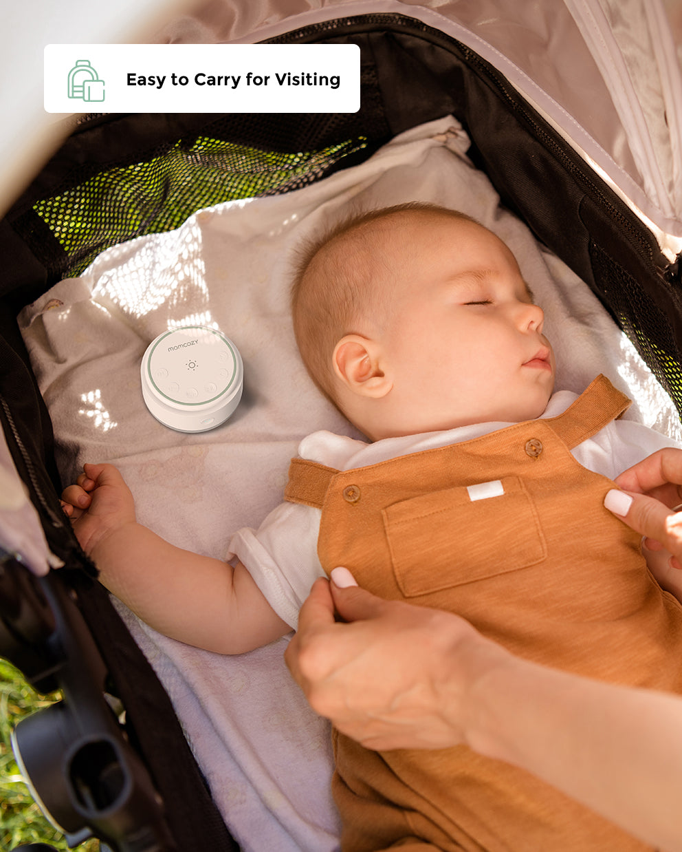 Baby Care Bundle:  Portable Baby Sound Machine and One Baby Monitor