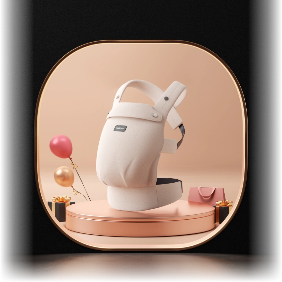 Porte-bébé Momcozy PureHug - Ergonomique, confortable & léger