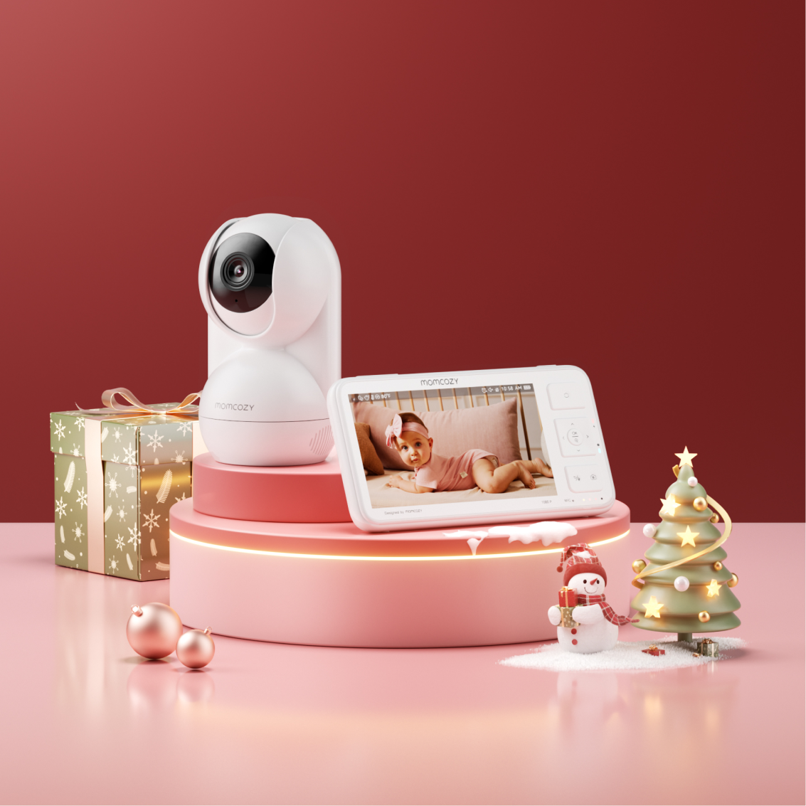 Vigilabebés Momcozy de 5.5" Full HD - BM03