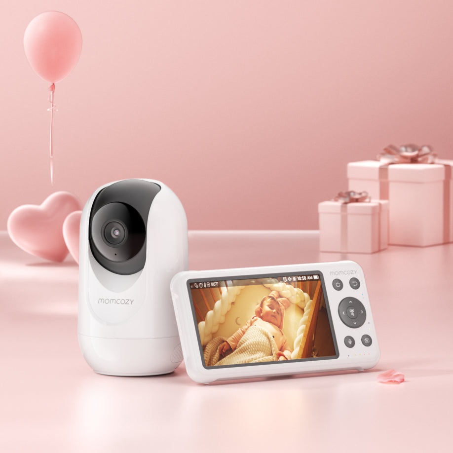 Momcozy 5-Zoll Dual-Mode Intelligentes Babyphone-BM04