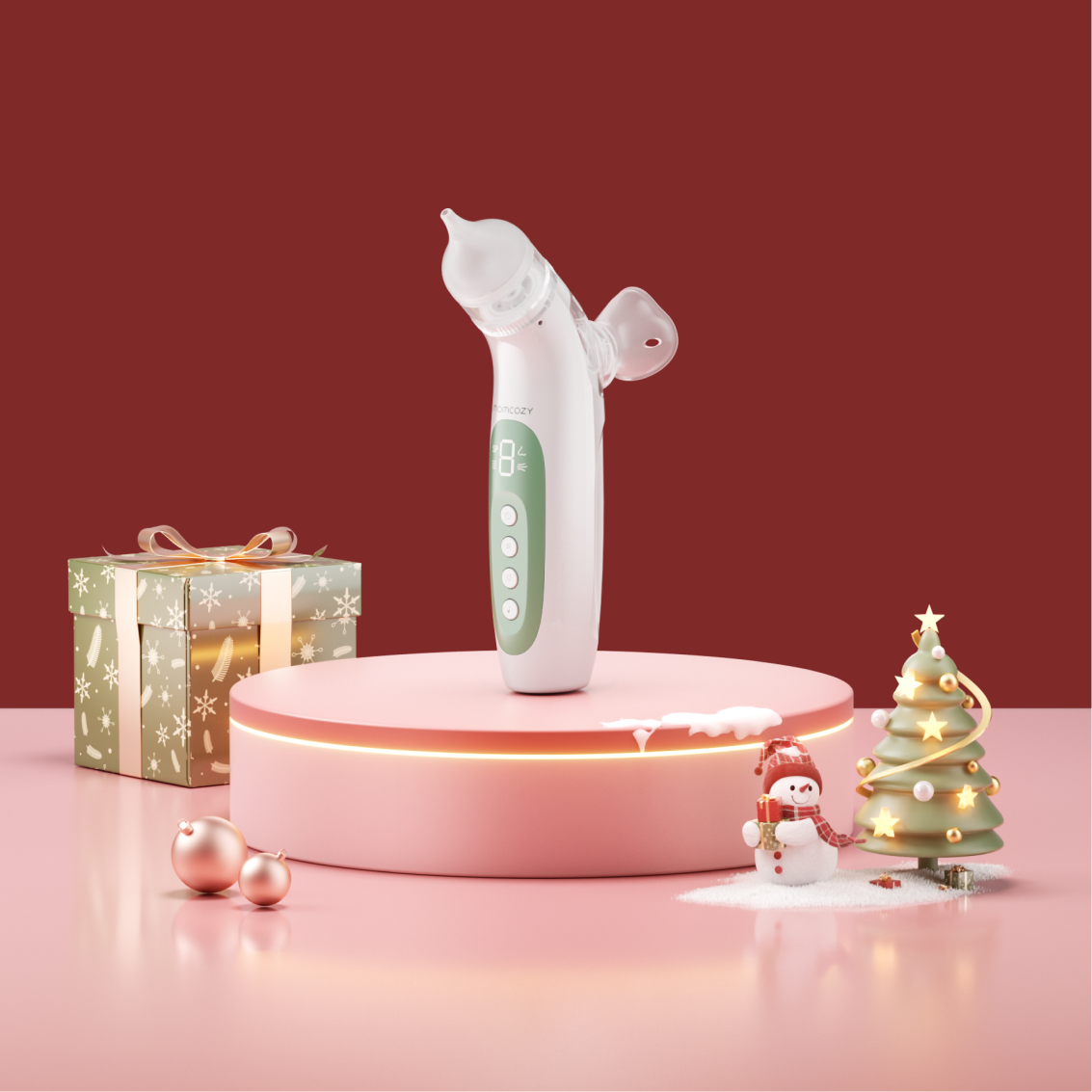 Momcozy BreezyClear™ 2-in-1 Spray & Suction Electric Nasal Aspirator