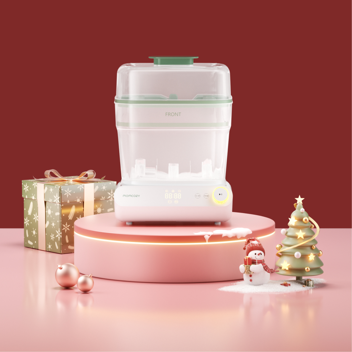 Momcozy 3 Layers Fast Bottle Sterilizer and Dryer