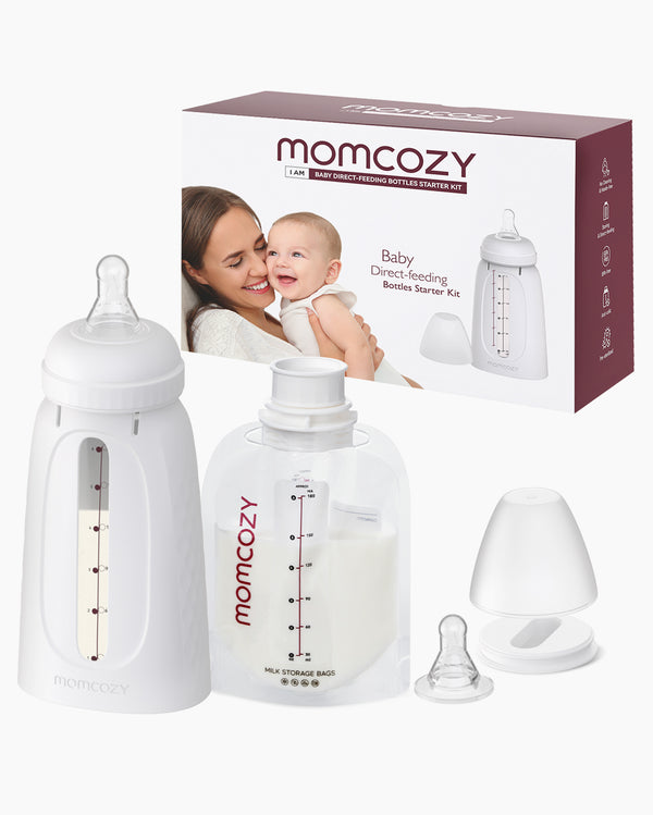 Momcozy Breast Milk Starter Bottle Kit