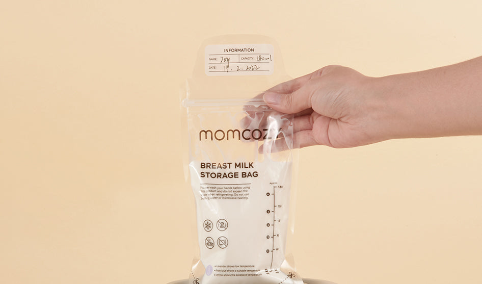 Test out mom cozy milk storage bags with me 🤍 #momsoftiktok #momlife , Mom  Cozy Pumps