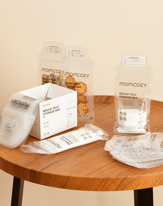 Test out mom cozy milk storage bags with me 🤍 #momsoftiktok #momlife , Mom  Cozy Pumps