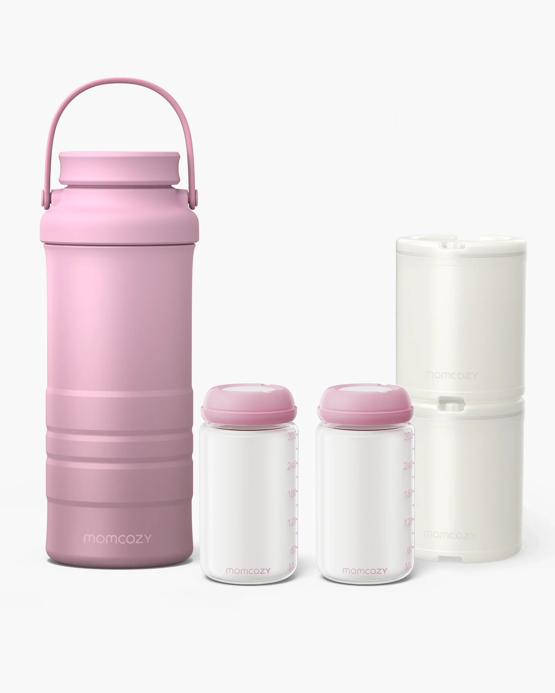 Momcozy 22oz Portable Milk Cooler - 24H Ice-Free Dual Bottle Cooler Momcozy 22oz Portable Milk Cooler - 24H Ice-Free Dual Bottle Cooler