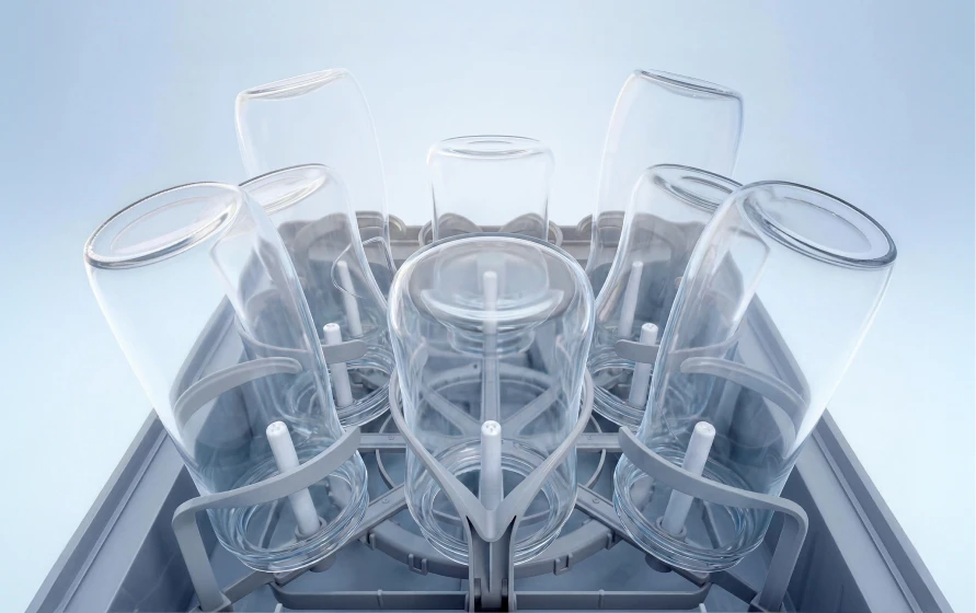 Double Capacity, Holds 8 Bottles