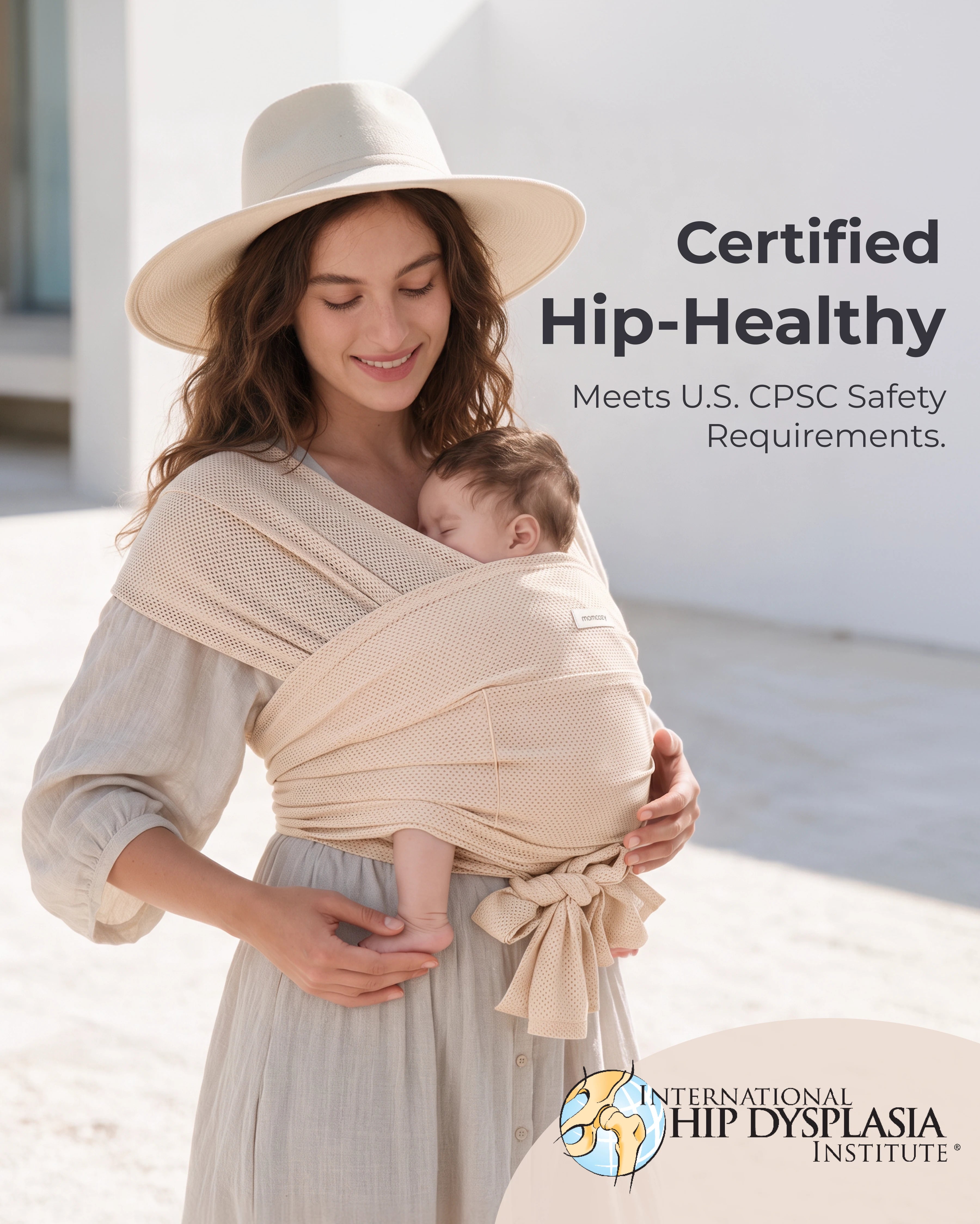 SnapLite Baby Wrap Carrier for Newborns