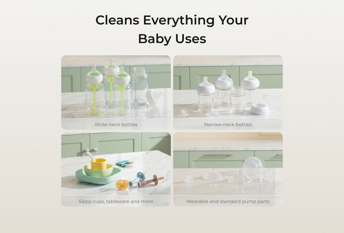 Momcozy KleanPal Pro on a kitchen countertop