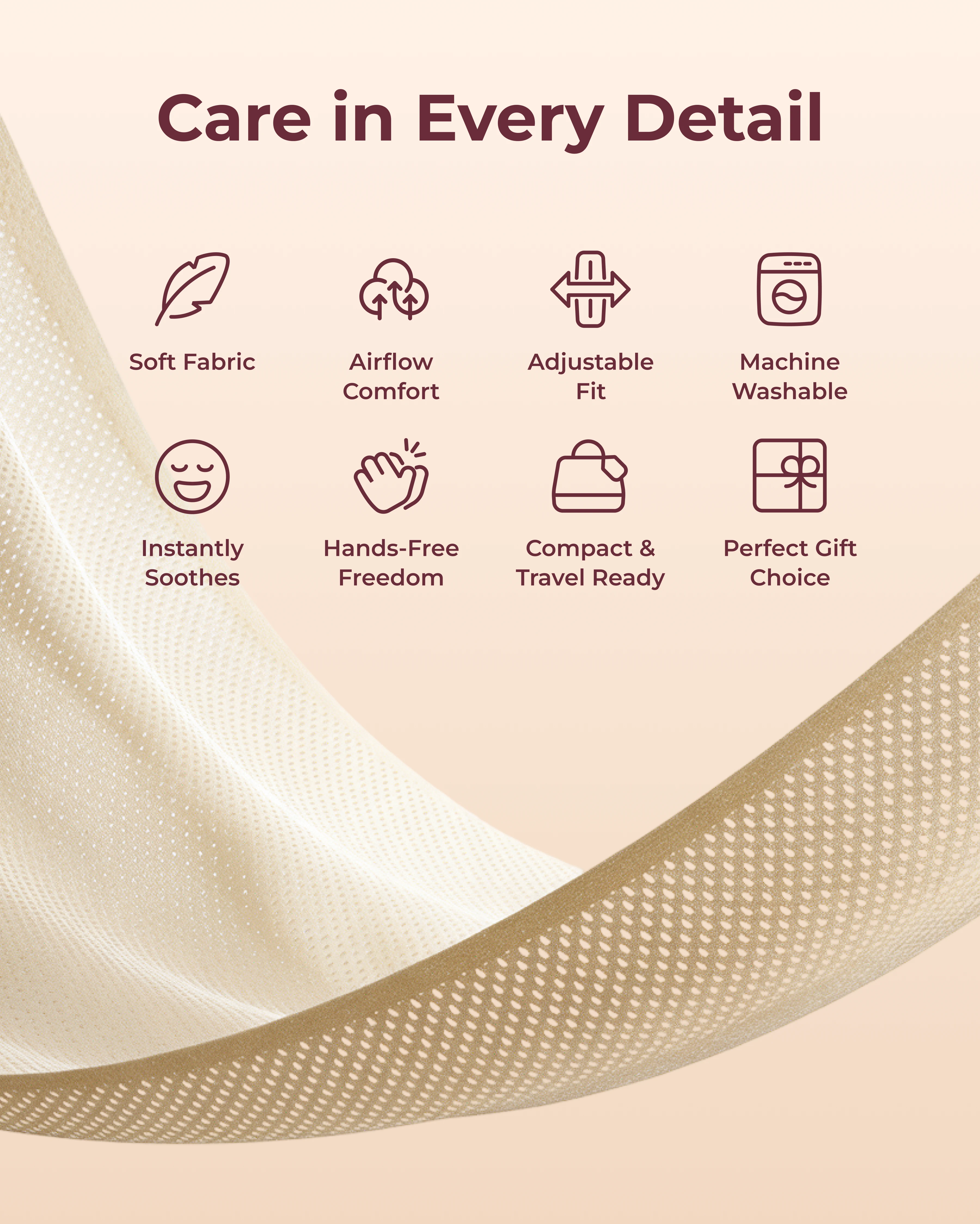 SnapLite Baby Wrap Carrier for Newborns