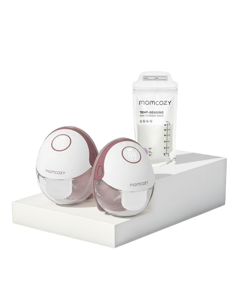 Translation missing: en.On-the-Go Pumping Bundle: Mobile Style™ Breast Pump | M6 + 120 Breastmilk Storage Bags