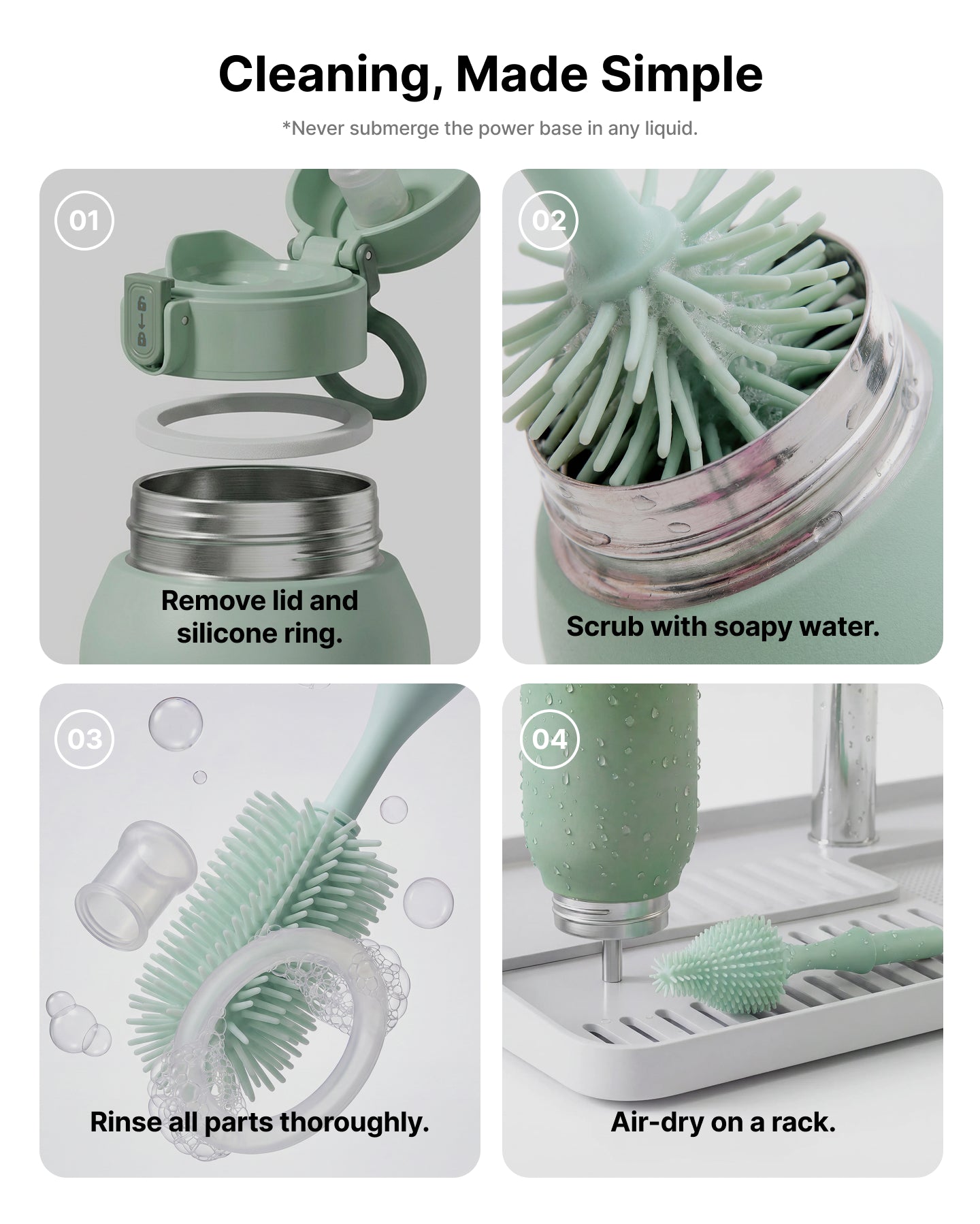Pack Nomade : Chauffe-biberon Portable + Glacière à lait 650 ml