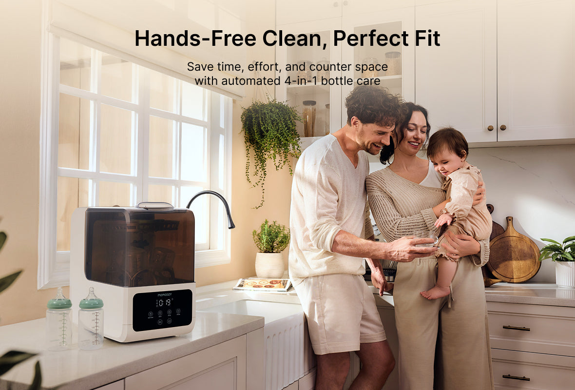 Pre-order: Momcozy DeepClean Lite Baby Bottle Washer and Sterilizer