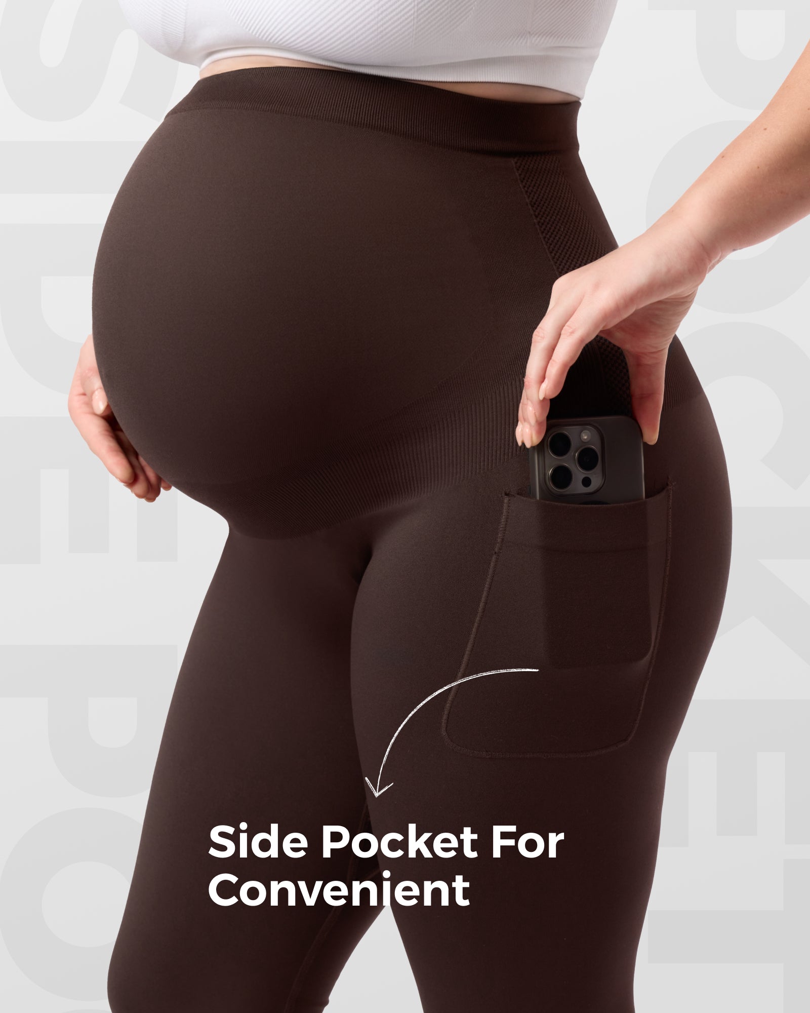 Maternity Leggings Over The Belly Maternity Yoga Pants
