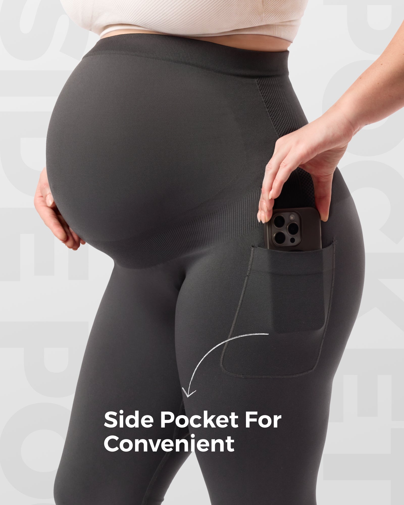 Maternity Leggings Over The Belly Maternity Yoga Pants