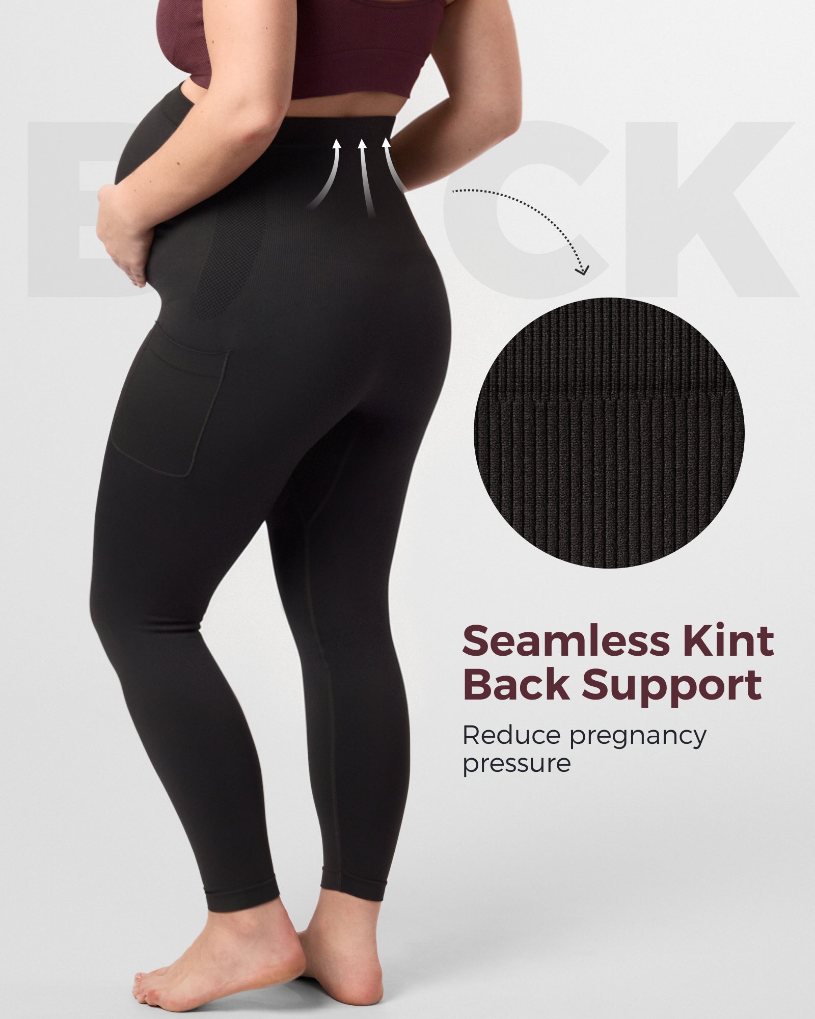 Maternity Leggings Over The Belly Maternity Yoga Pants
