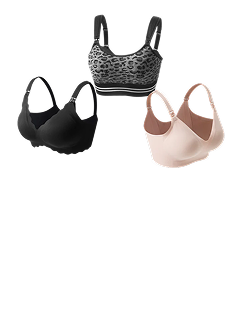 Nursing & Pumping Bra (3-Pack)
