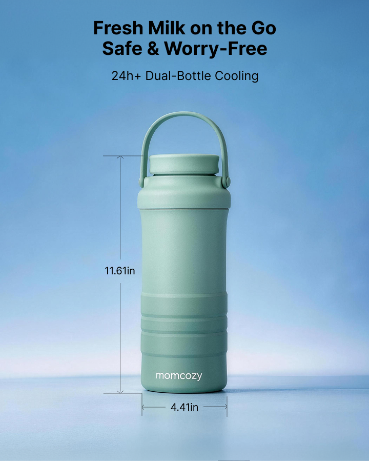 Przenośny Podgrzewacz do Mleka + Chłodziarka 22oz - Zestaw w Biegu