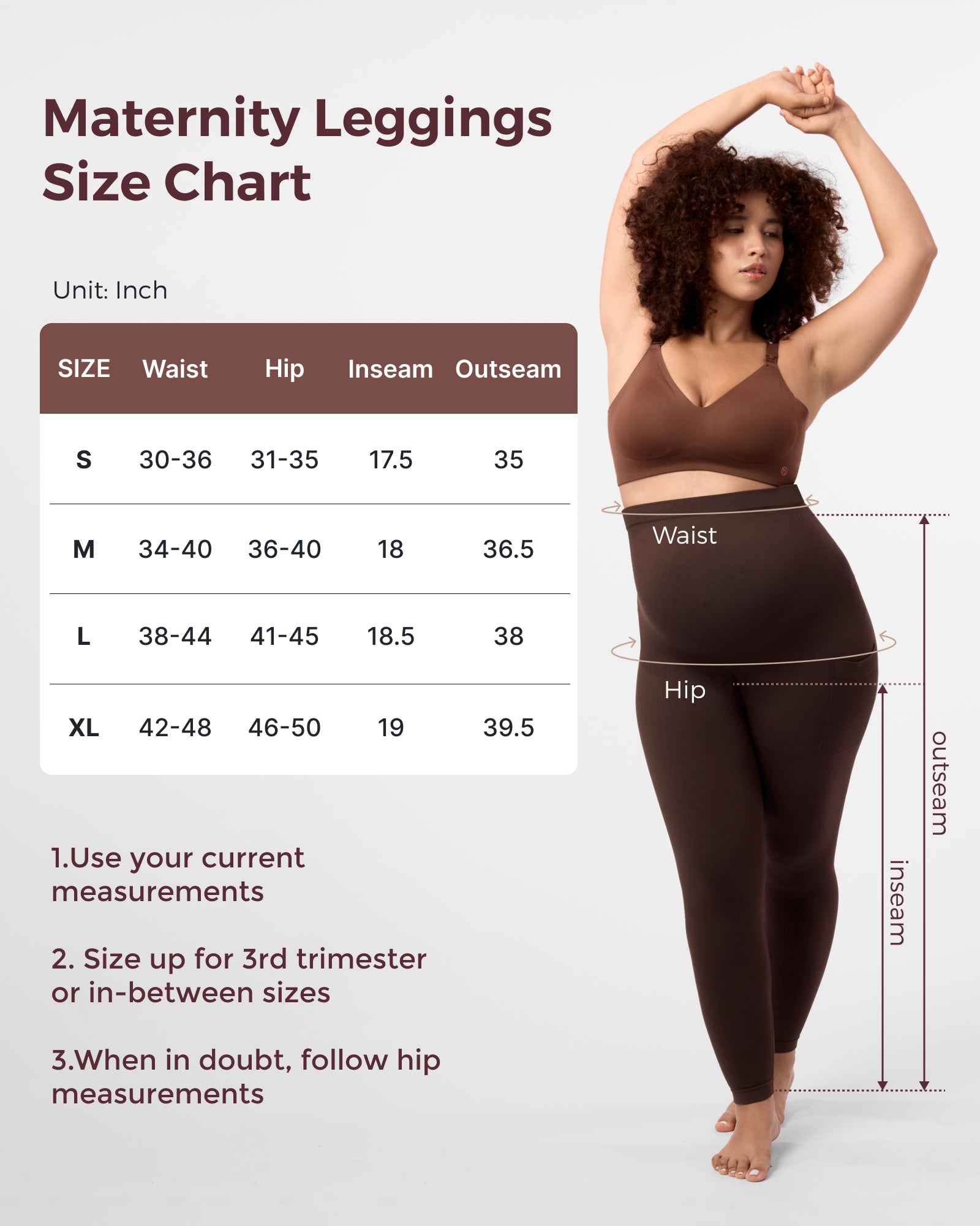 Maternity Leggings Over The Belly Maternity Yoga Pants