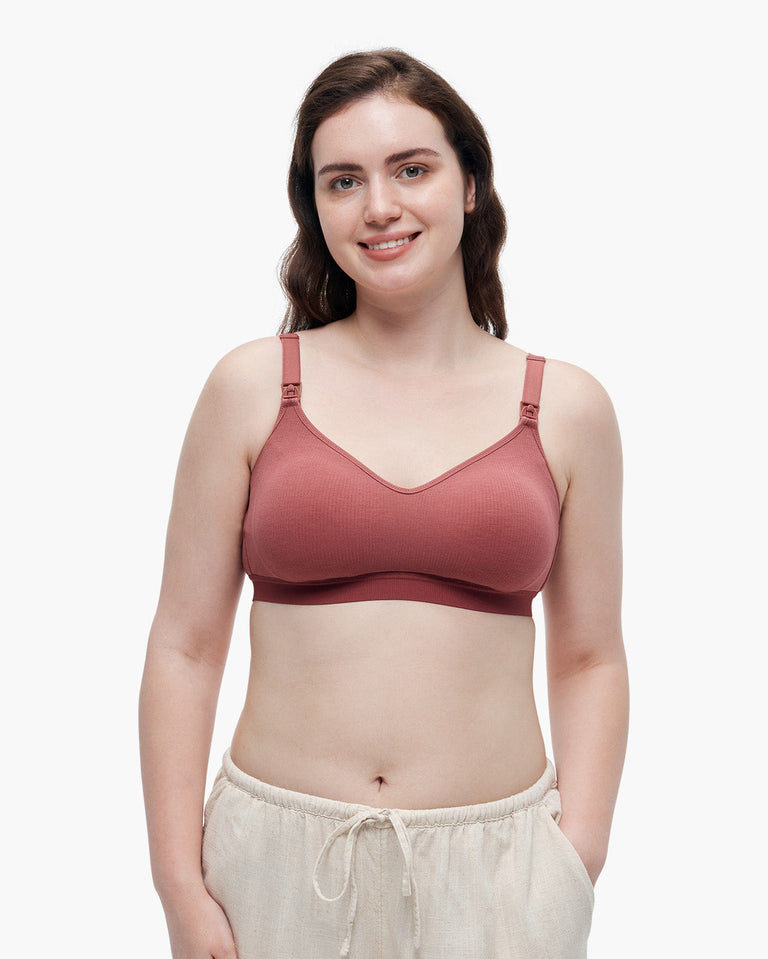 Momcozy Tencel™ Fabric Seamless Breast Pump Bra