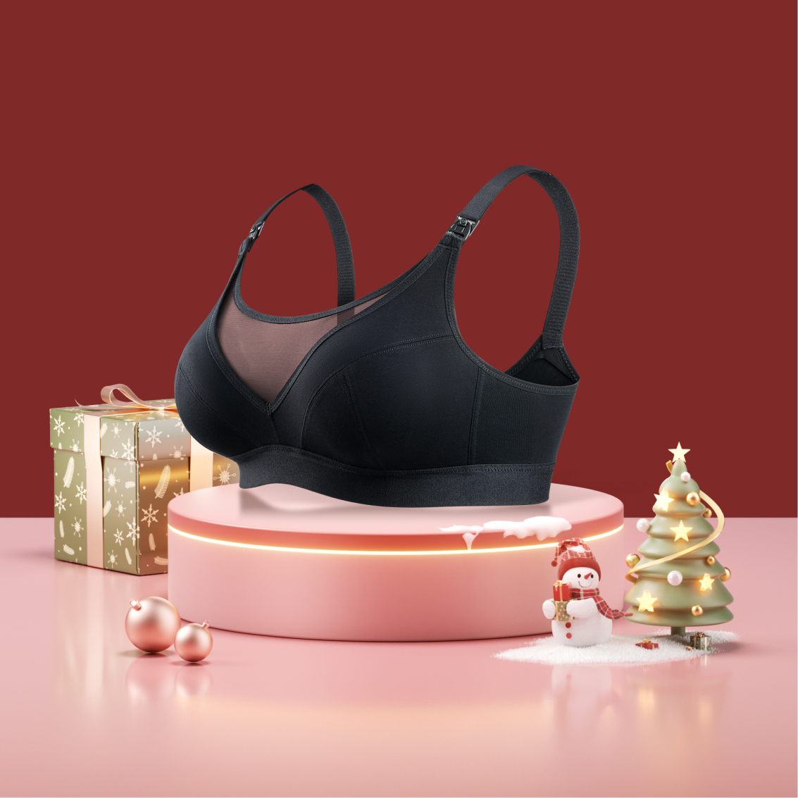 Bamboo - Ultra-Soft & Cool Breeze Pumping & Nursing Bra - HF018