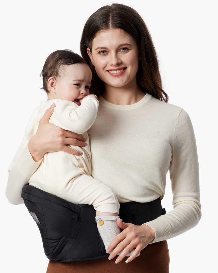 Baby Hip Seat Carrier: 3D Belly Protector EVA Massage Board